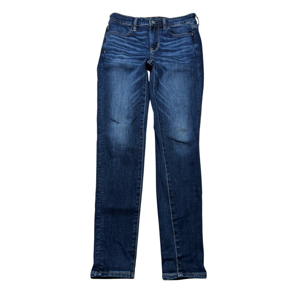 American Eagle Next Level Stretch high rise Jegging Blue Jeans Women‎ Sz 2 - 26W